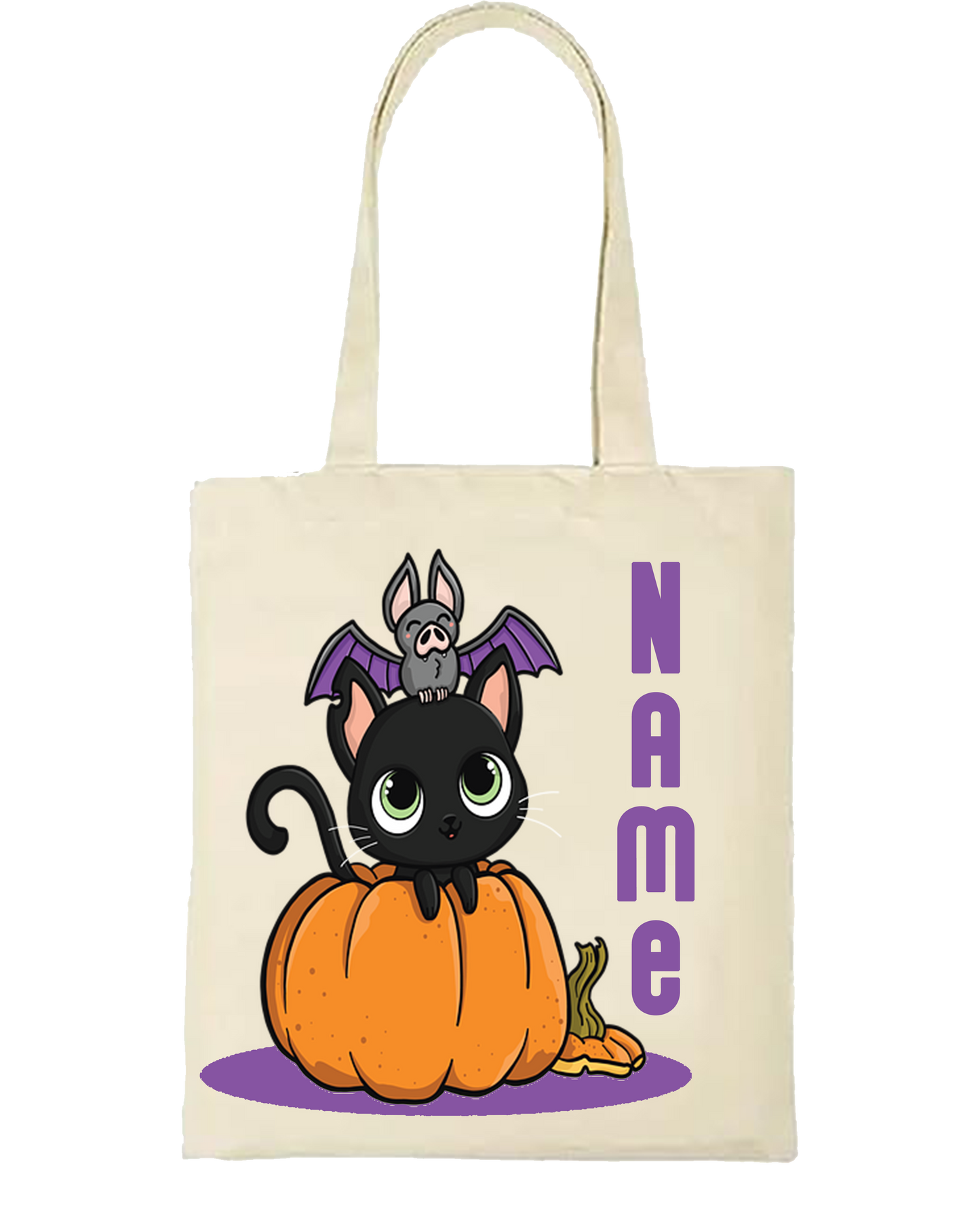 Halloween Trick-or-Treat Bags - Customized with Your Child's Name!