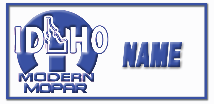 IMM Magnetic Name Tag