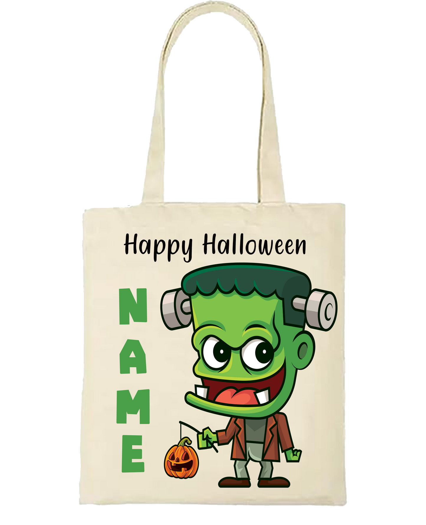 Halloween Trick-or-Treat Bags - Customized with Your Child's Name!