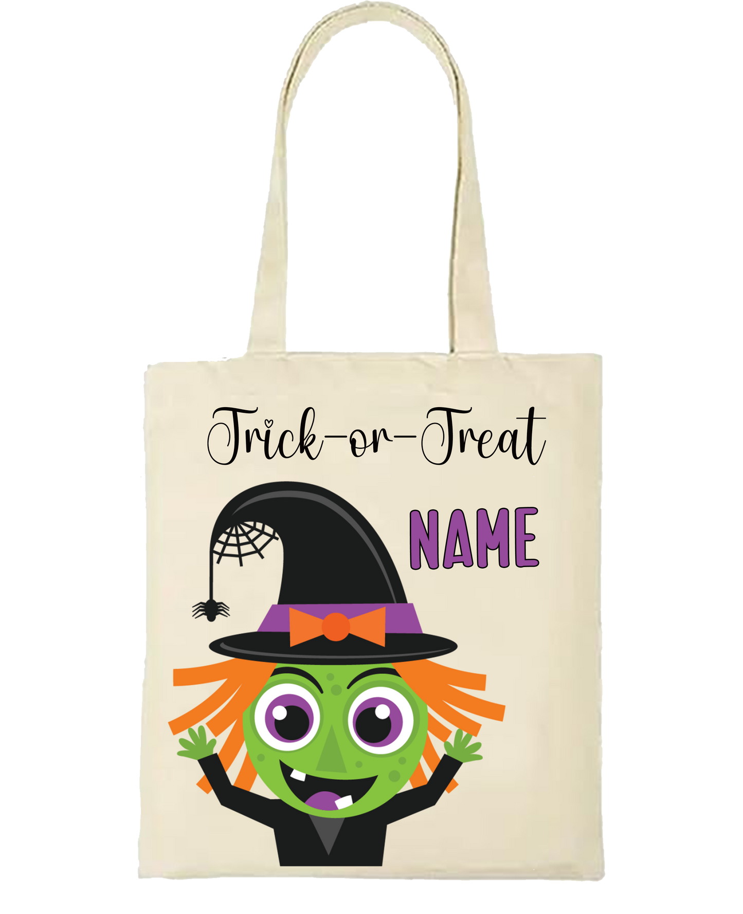 Halloween Trick-or-Treat Bags - Customized with Your Child's Name!