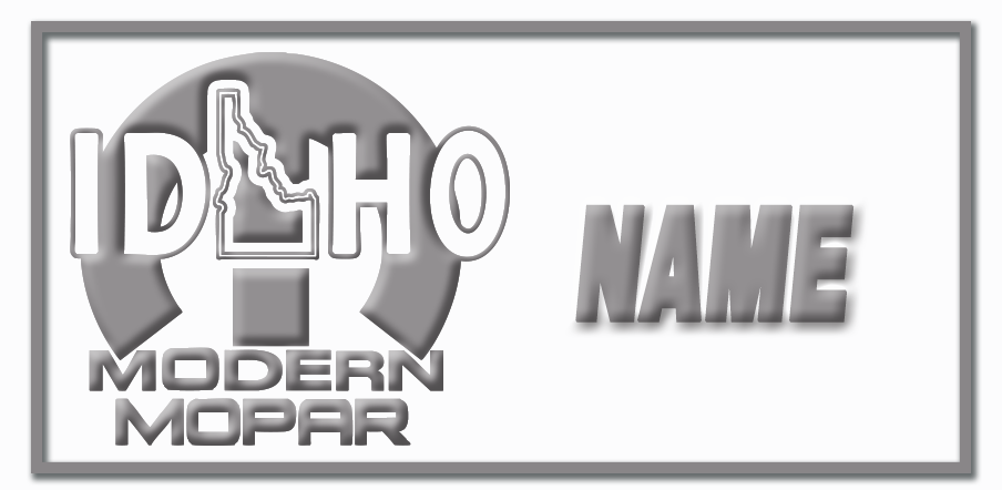 IMM Magnetic Name Tag