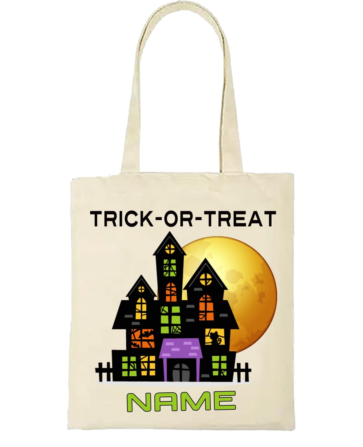 Halloween Trick-or-Treat Bags - Customized with Your Child's Name!