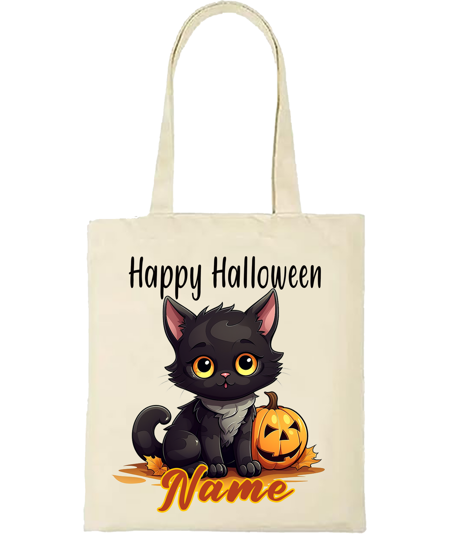 Halloween Trick-or-Treat Bags - Customized with Your Child's Name!