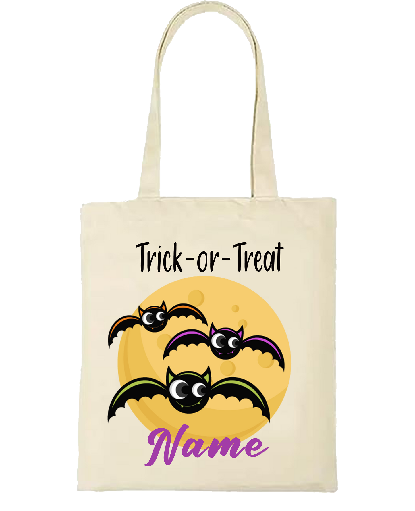 Halloween Trick-or-Treat Bags - Customized with Your Child's Name!