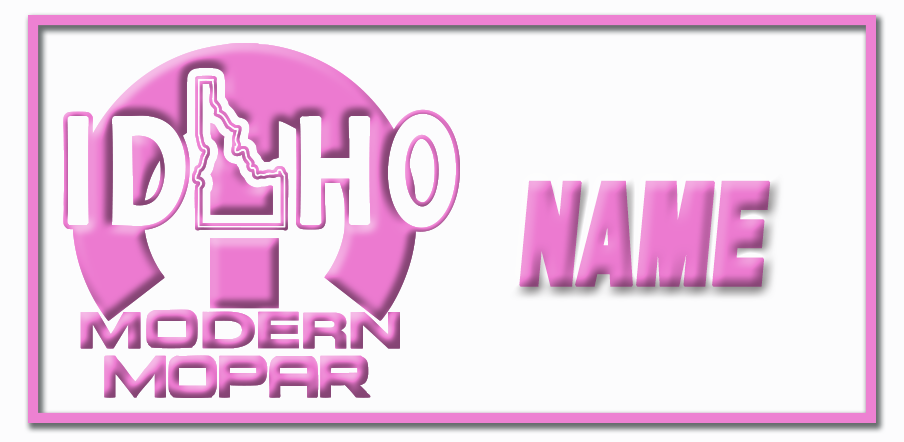IMM Magnetic Name Tag