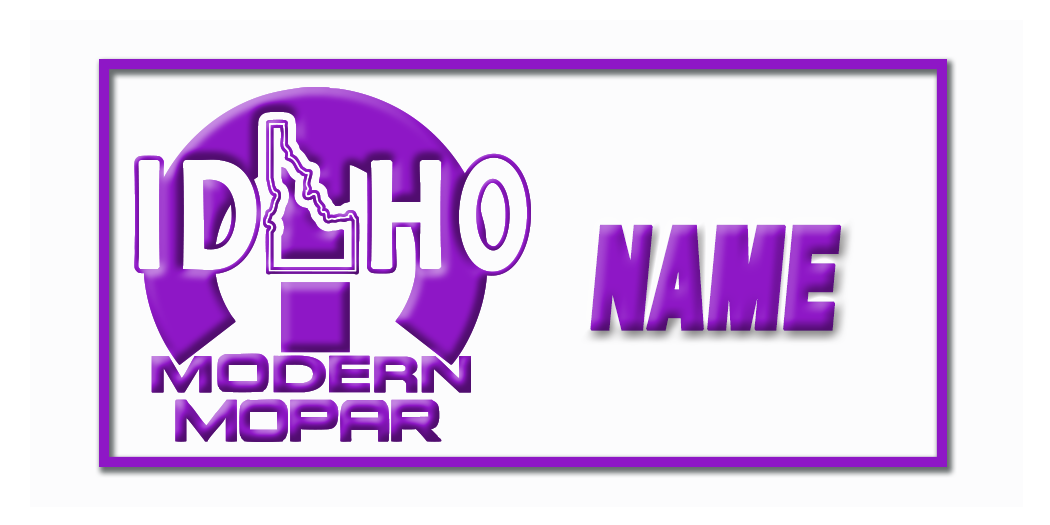 IMM Magnetic Name Tag