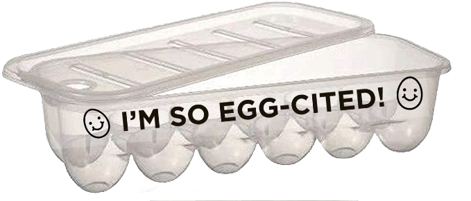 Egg Box - I'm So Egg-cited!