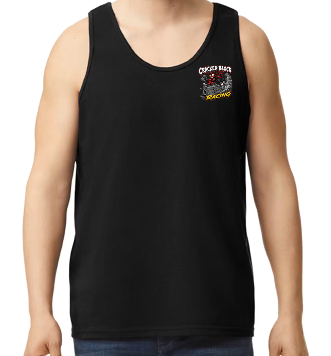 Cracked Block Men's (Unisex) Tank