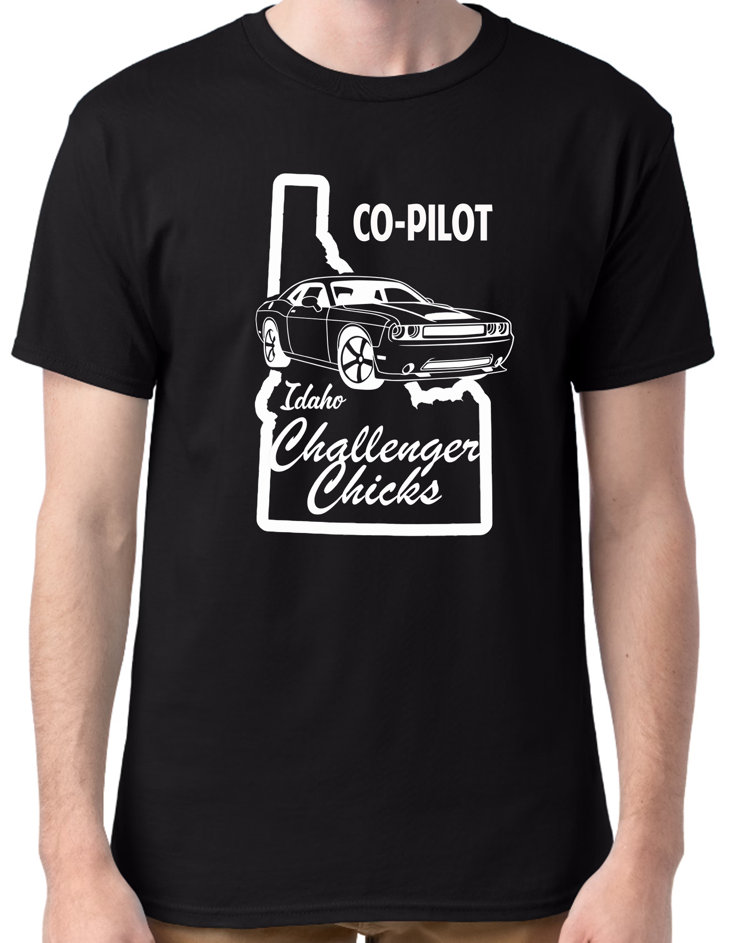 Idaho Challenger Chicks - Co-Pilot Tee