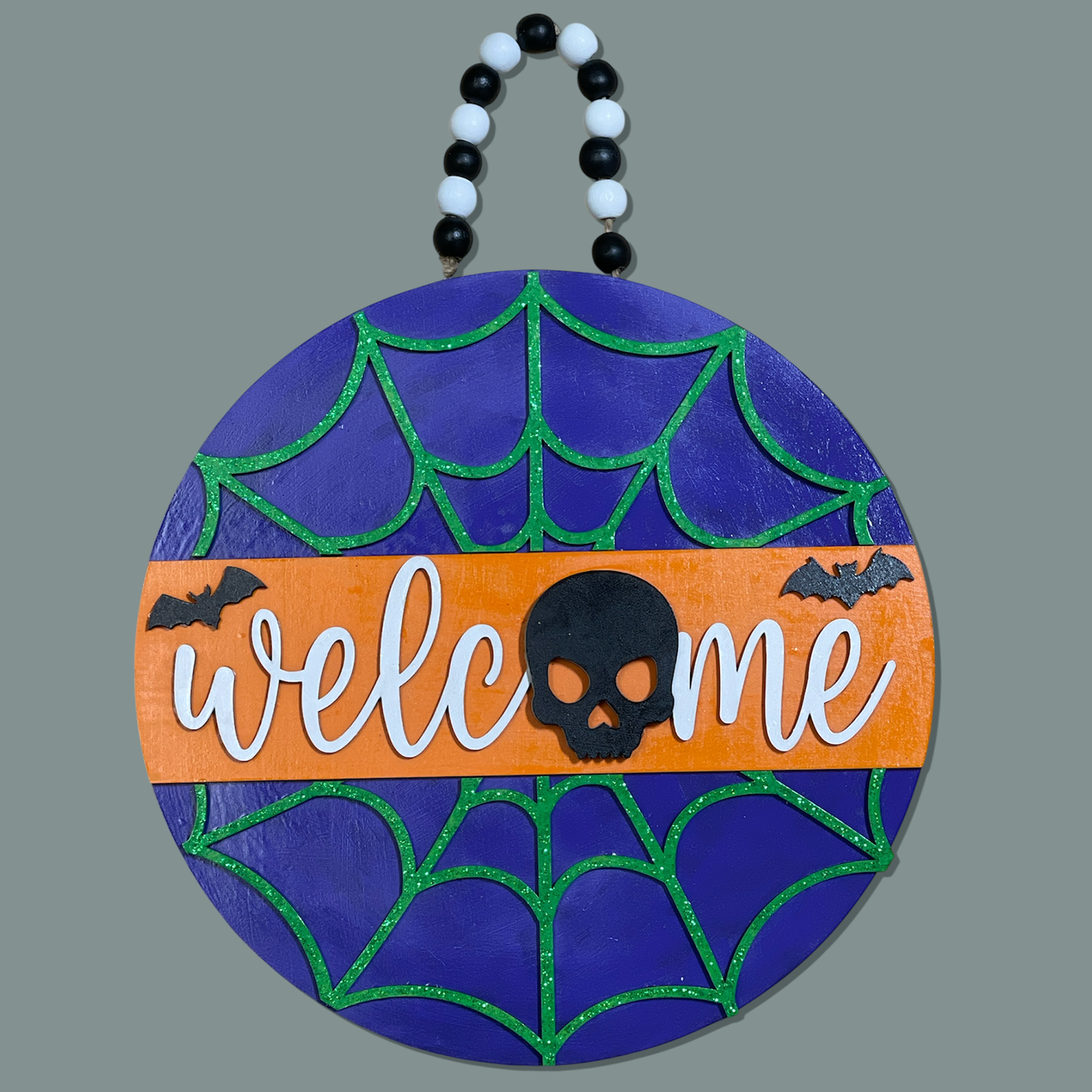 Halloween Wood Door Hanger
