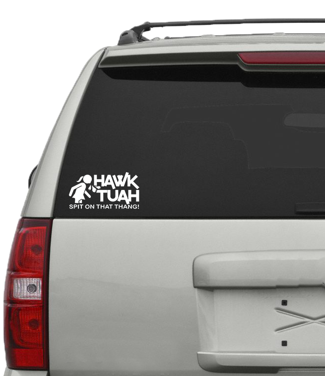 Hawk Tuah Spit FEMALE Vinyl Decal - 6 Colors