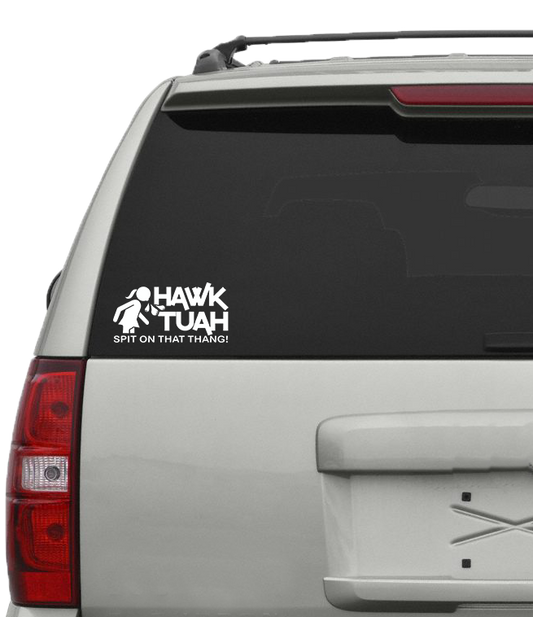 Hawk Tuah Spit FEMALE Vinyl Decal - 6 Colors