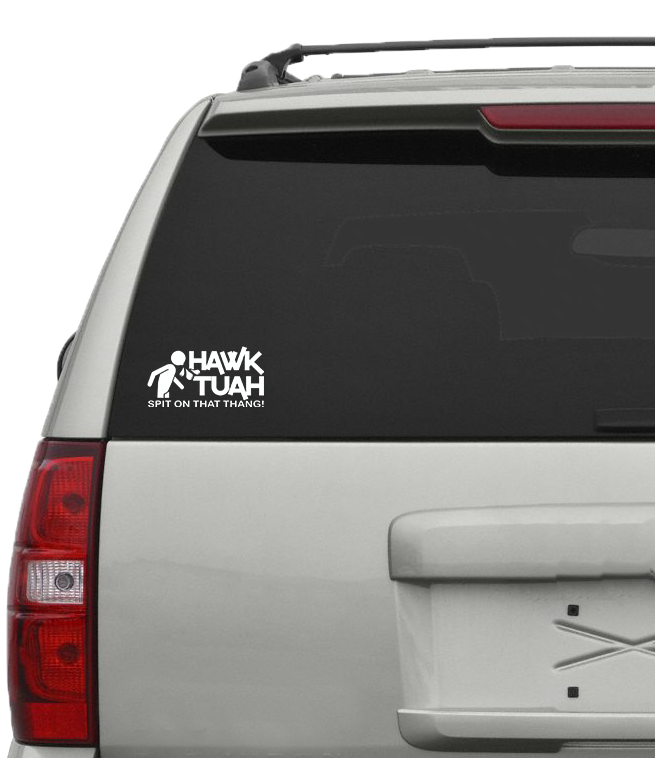 Hawk Tuah Spit MALE Vinyl Decal - 6 Colors