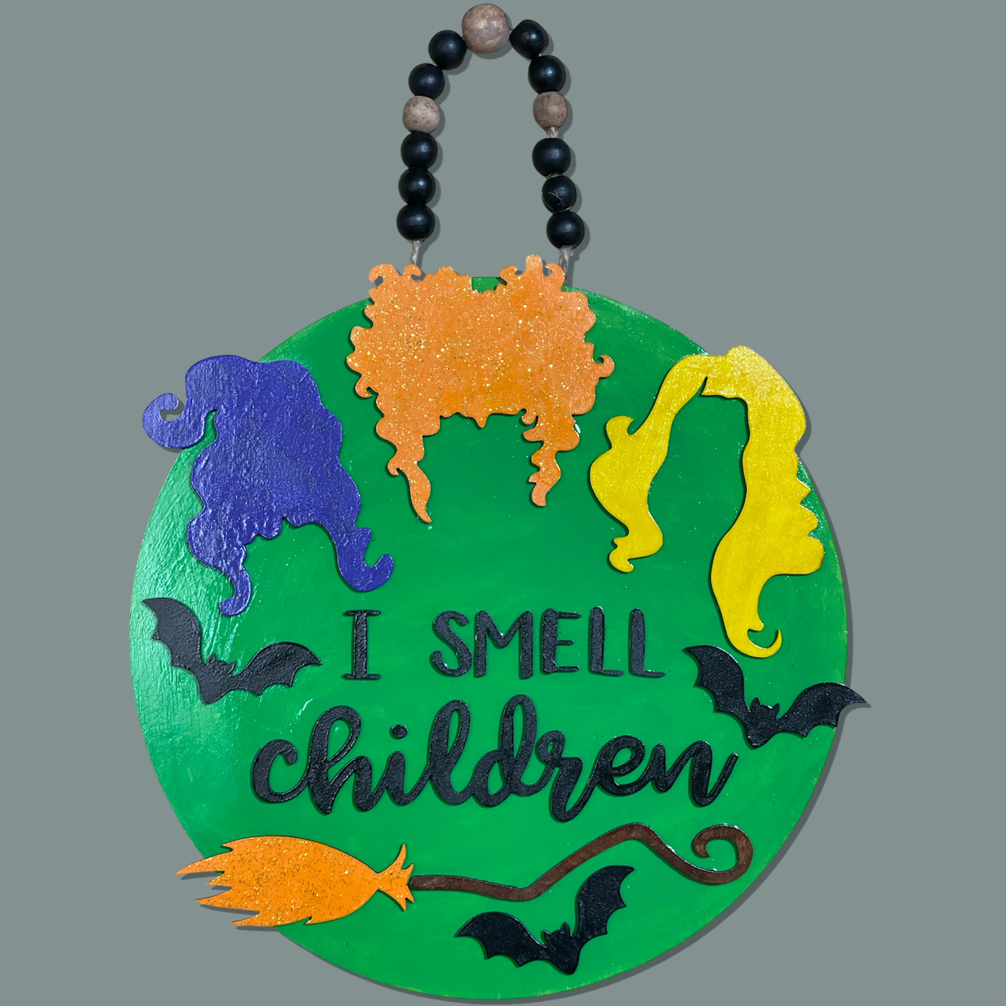 Halloween Wood Door Hanger