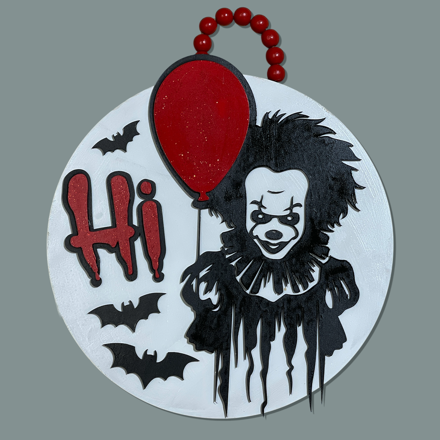 Halloween Wood Door Hanger