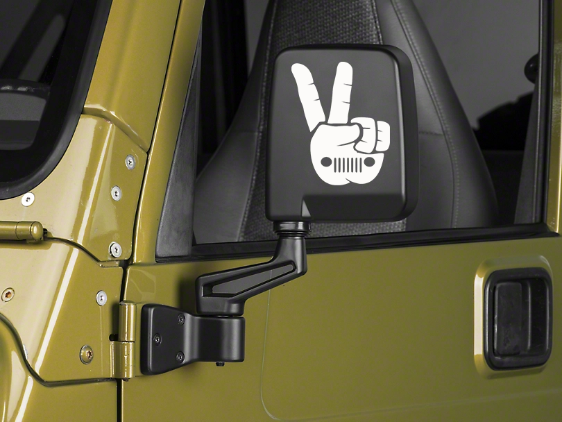 Jeep Wave Vinyl Decal - 6 Colors