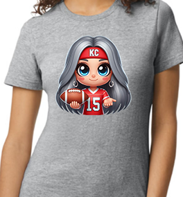 Big Game - KC Silver Hair - Unisex Gray Tee