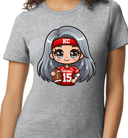 Big Game - KC Silver Hair II - Unisex Gray Tee