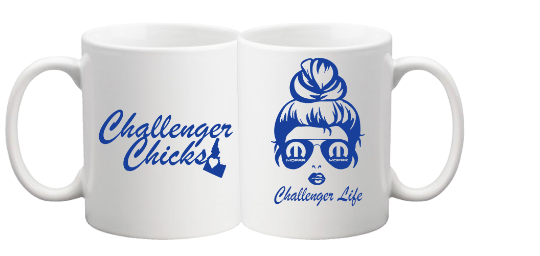 Idaho Challenger Chicks Messy Bun Mug