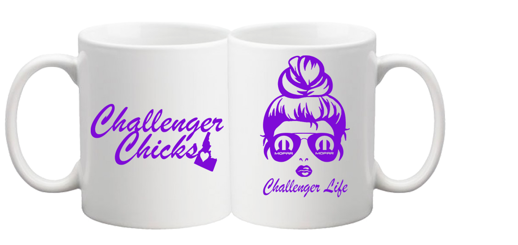 Idaho Challenger Chicks Messy Bun Mug