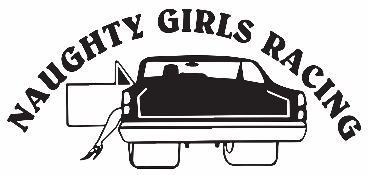 Naughty Girls Vinyl Decal - 12 Colors