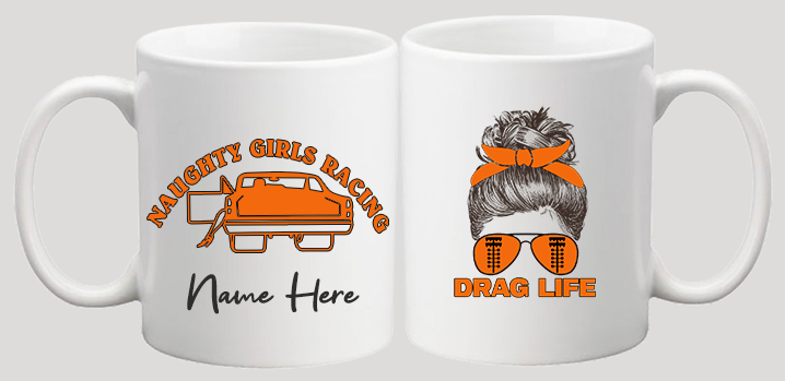 Naughty Girls Messy Bun Mug