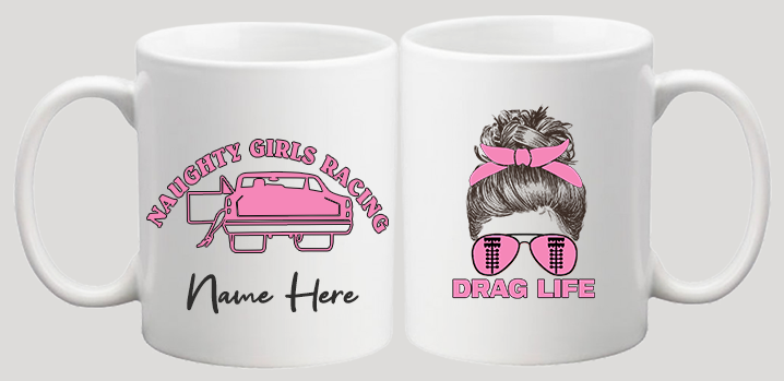 Naughty Girls Messy Bun Mug