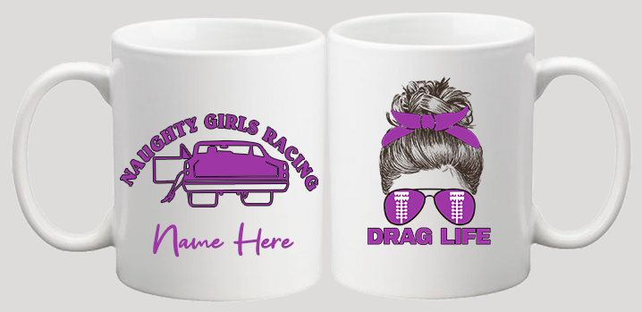 Naughty Girls Messy Bun Mug