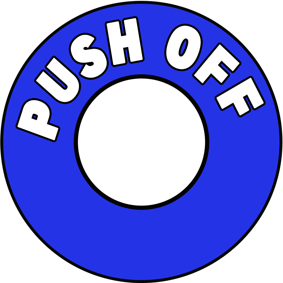 Racing - Electrical PUSH OFF Round Sticker (2027 Compliant)