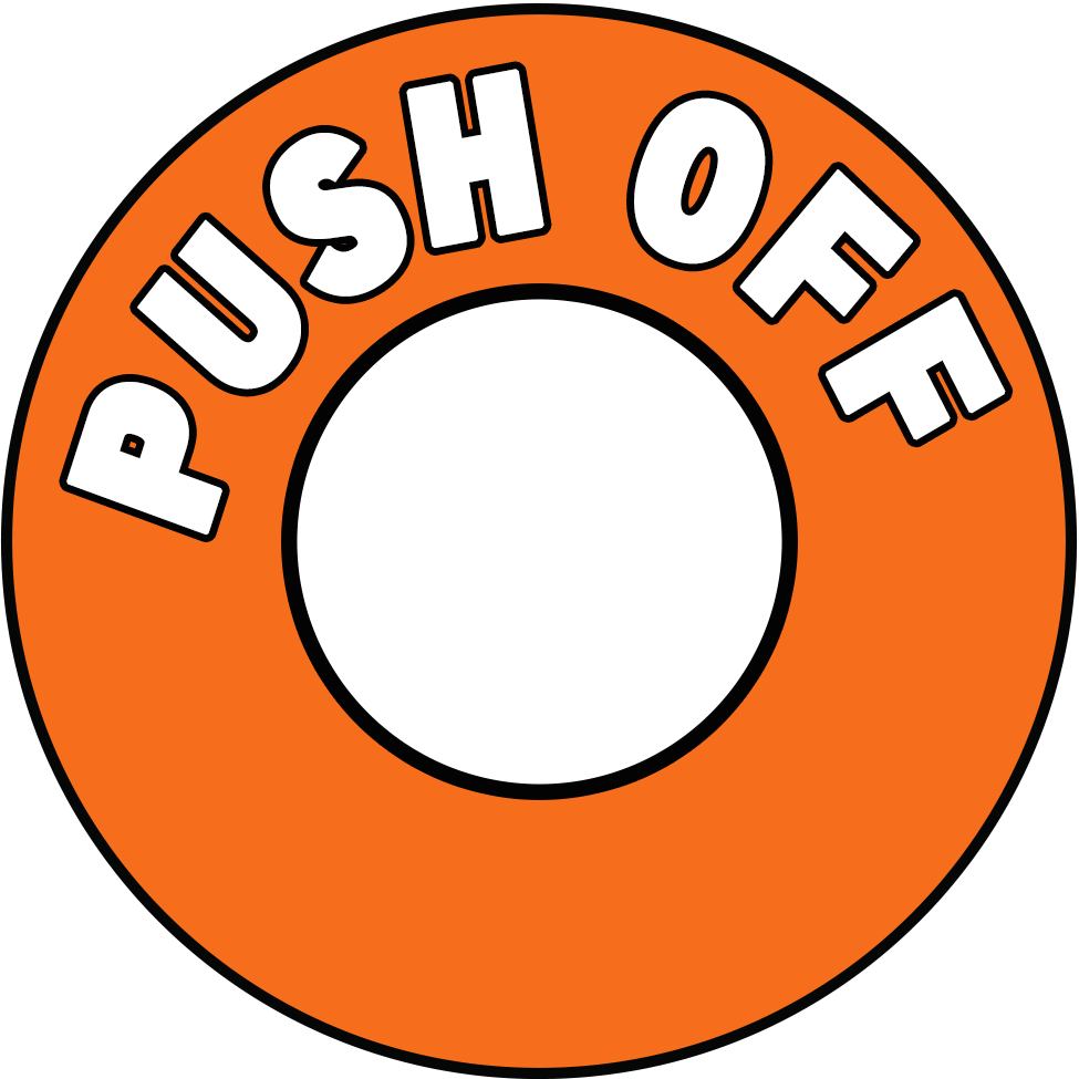 Racing - Electrical PUSH OFF Round Sticker (2027 Compliant)
