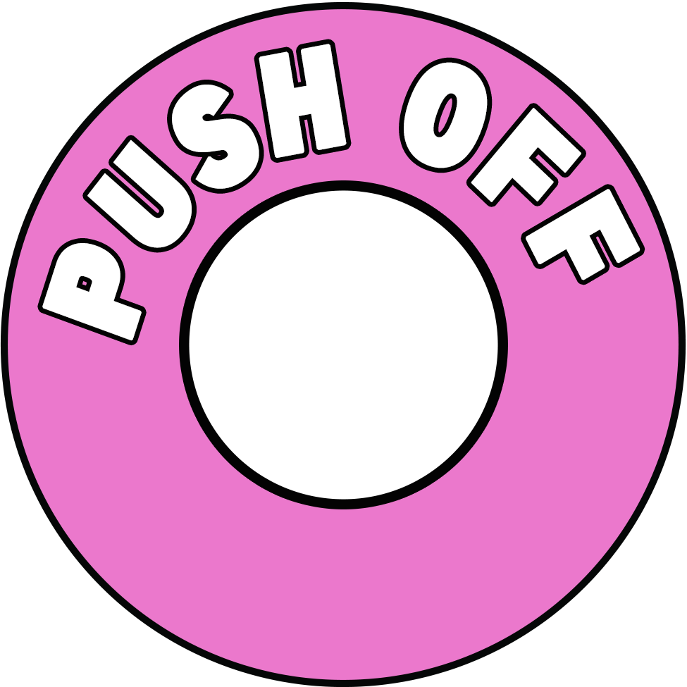 Racing - Electrical PUSH OFF Round Sticker (2027 Compliant)