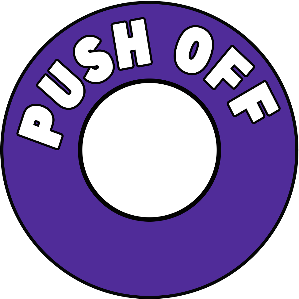 Racing - Electrical PUSH OFF Round Sticker (2027 Compliant)