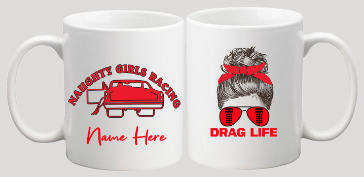 Naughty Girls Messy Bun Mug