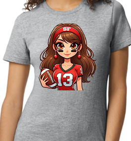 Big Game - SF Brunette II - Unisex Gray Tee