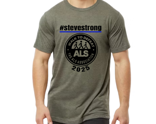 ALS Walk 2025 Tee - #stevestrong