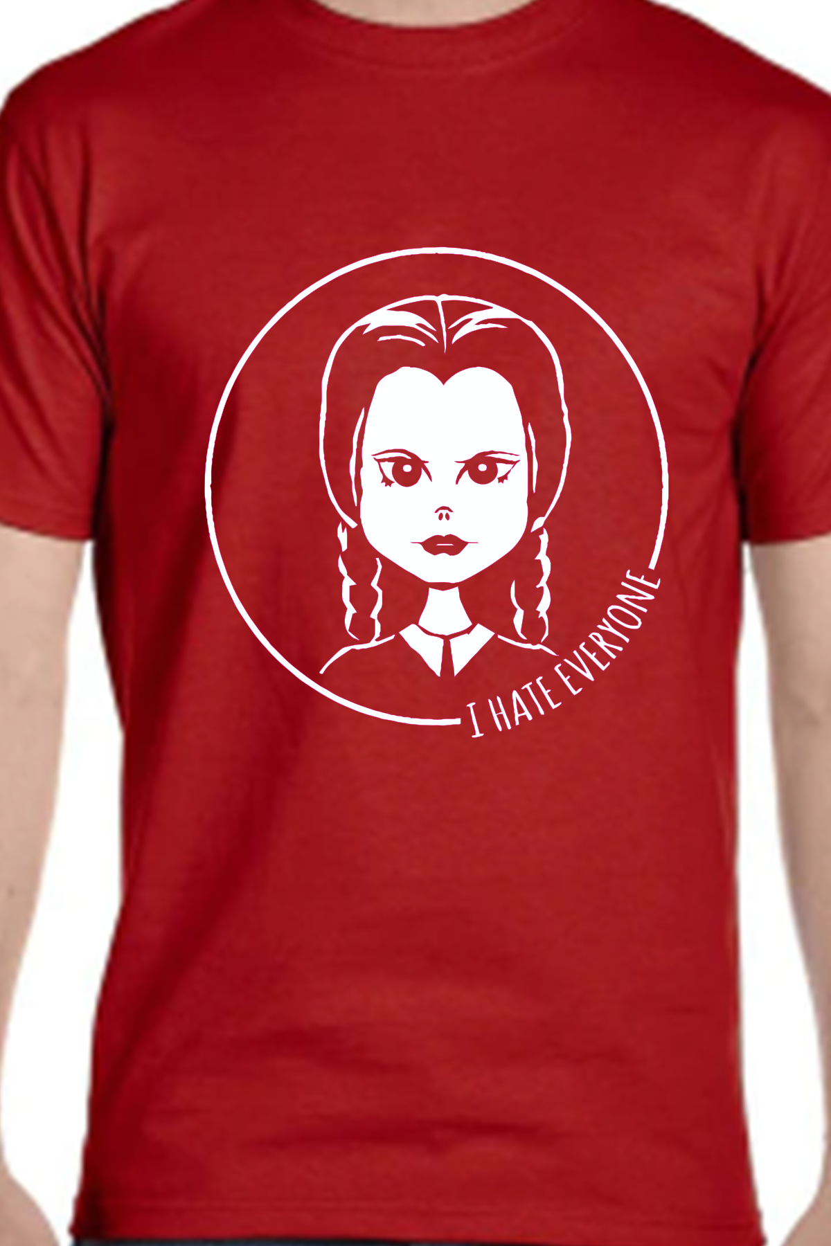 Addams Family Wednesday - I Hate Everyone Unisex T-shirt