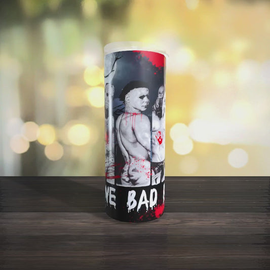 I Love Bad Boys Halloween Tumbler