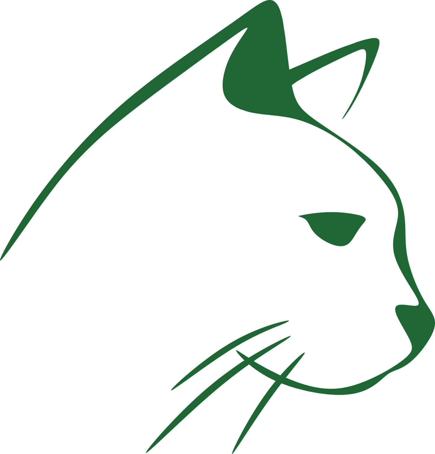 Cat Head Vinyl Decal - 6 Colors