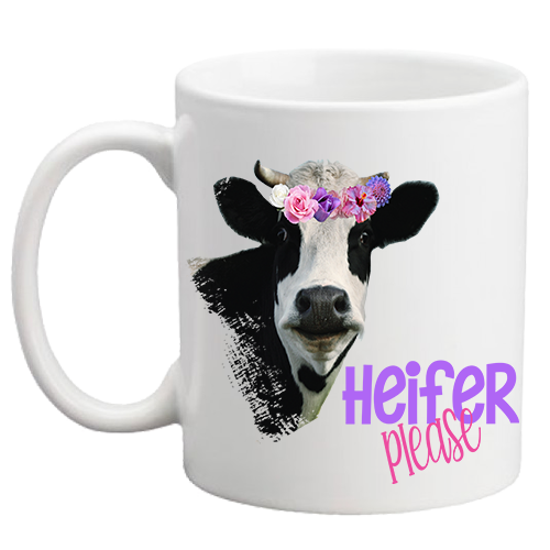 Heifer Cow Please Mug