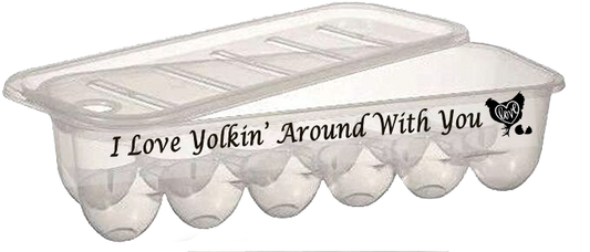 Egg Box - I Love Yolkin' Around With You