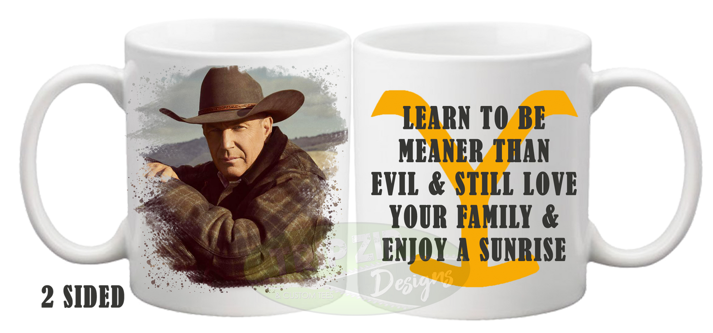 Yellowstone John Dutton Kevin Costner Mug