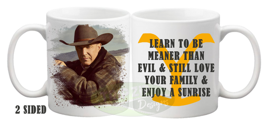 Yellowstone John Dutton Kevin Costner Mug