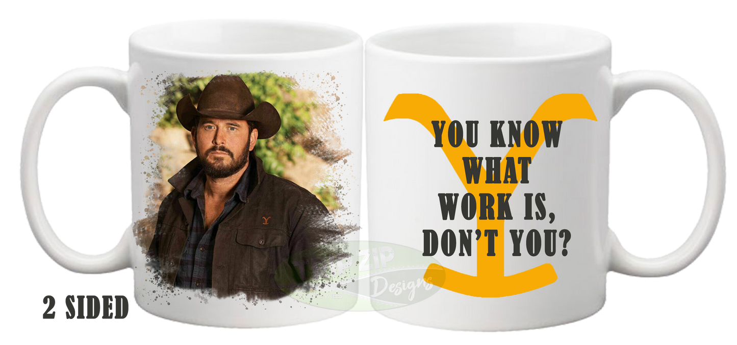 Yellowstone Rip Work Mug