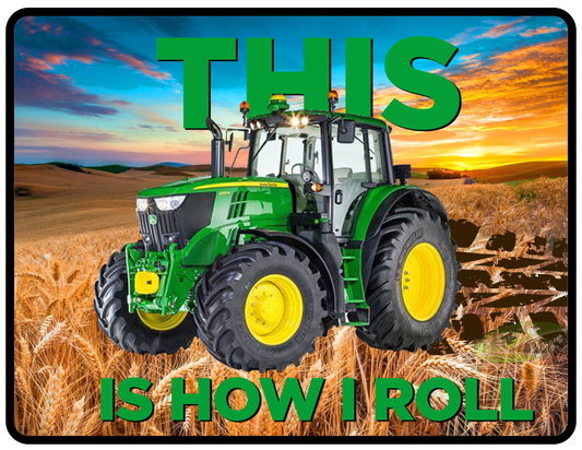 How I Roll Tractor Mouse Pad