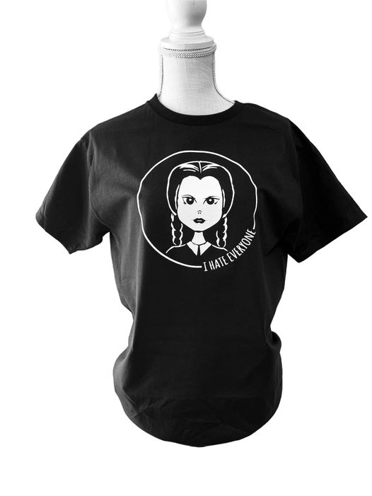 Addams Family Wednesday - I Hate Everyone Unisex T-shirt